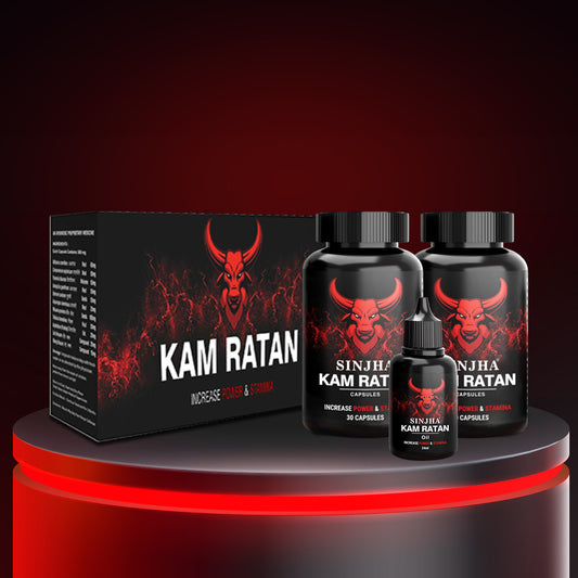 Sinjha Kam-Ratan Capsule & Oil One Month Combo